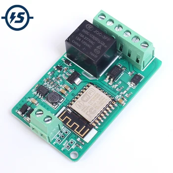 

ESP8266 Relay Module Network Relay WIFI Module Input DC 7V~30V Board TVS Input Automatic Protection 10A 220V
