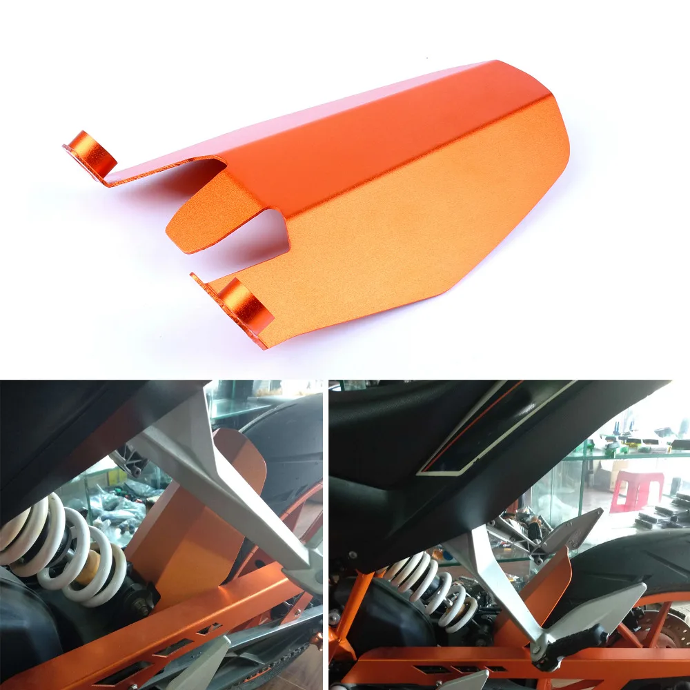 

Areyourshop Motorcycle Accessories Universal Motorcycle Rear Fender Metal Guard Mudguard For KTM 1050 1190 1290 Rear Mudguard