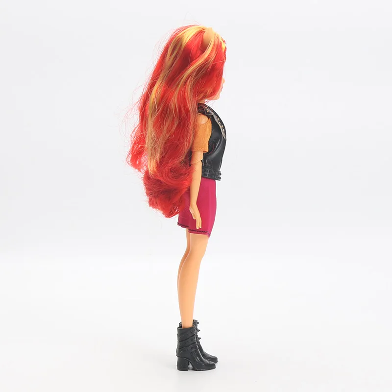 Игрушки My Little Pony Equestria Girls Sunset Shimmer Apple Jack Rarity ПВХ фигурки пони классический стиль коллекционные куклы