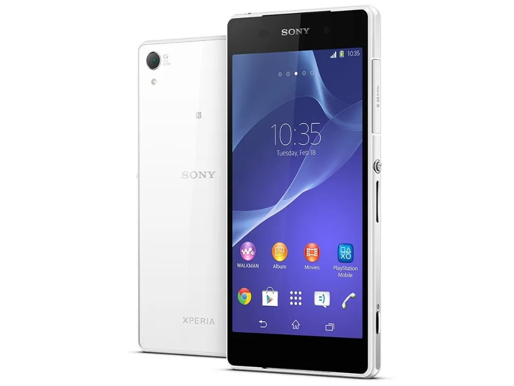 Разблокированный мобильный телефон sony Xperia Z2 D6503 GSM WCDMA 4G LTE Android четырехъядерный ОЗУ 3 Гб ПЗУ 16 Гб 5,2 дюйма камера 20 МП