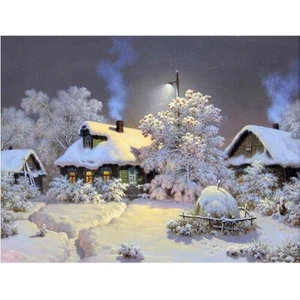 Diamond Painting Cross Stitch Landscape Full Square Diamond Embroidery Sale Winter 5D DIY Diamond Mosaic Snow YY Diamond Painting Cross Stitch Landscape Full Square Diamond Embroidery Sale Winter 5D DIY Diamond Mosaic Snow YY