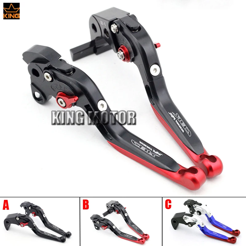 

For HONDA CBR 1000RR CBR1000 2004-2007 Motorcycle Adjustable Folding Extendable Brake Clutch Levers logo CBR1000RR #B