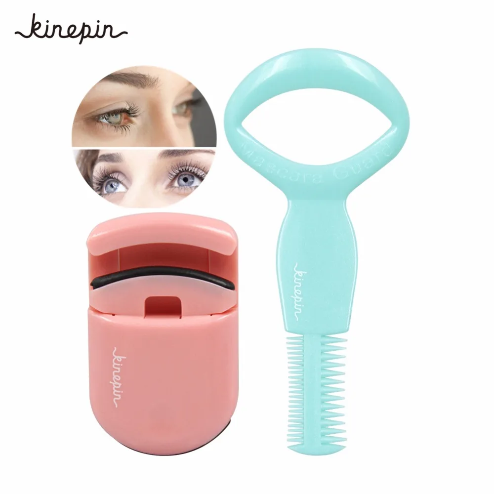 1Pc Mini Cute Woman Plastic Color Eyelash Curler+1Pc Eyelash card+1Pc