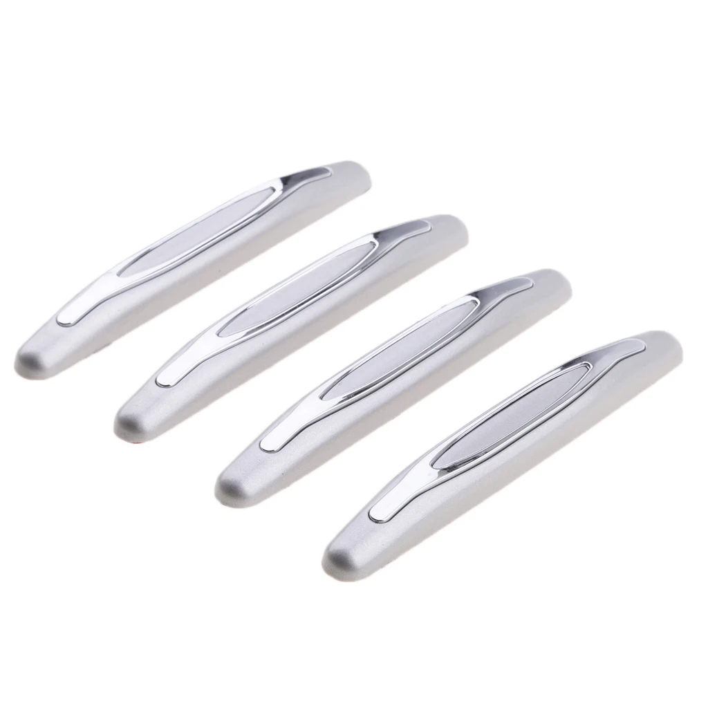 4 Pieces Universal Car Door Edge Bumper Protector Guard Sticker Self Adhesive Scratch Resistant 