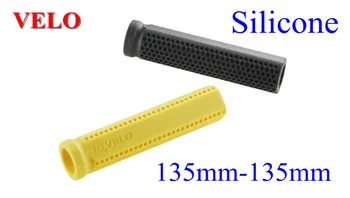 

VELO VLG-1643A MTB Bike Mountain Bike Handlebar Grips 135mm-135mm Bicycle Parts FOURIERS Agent Black