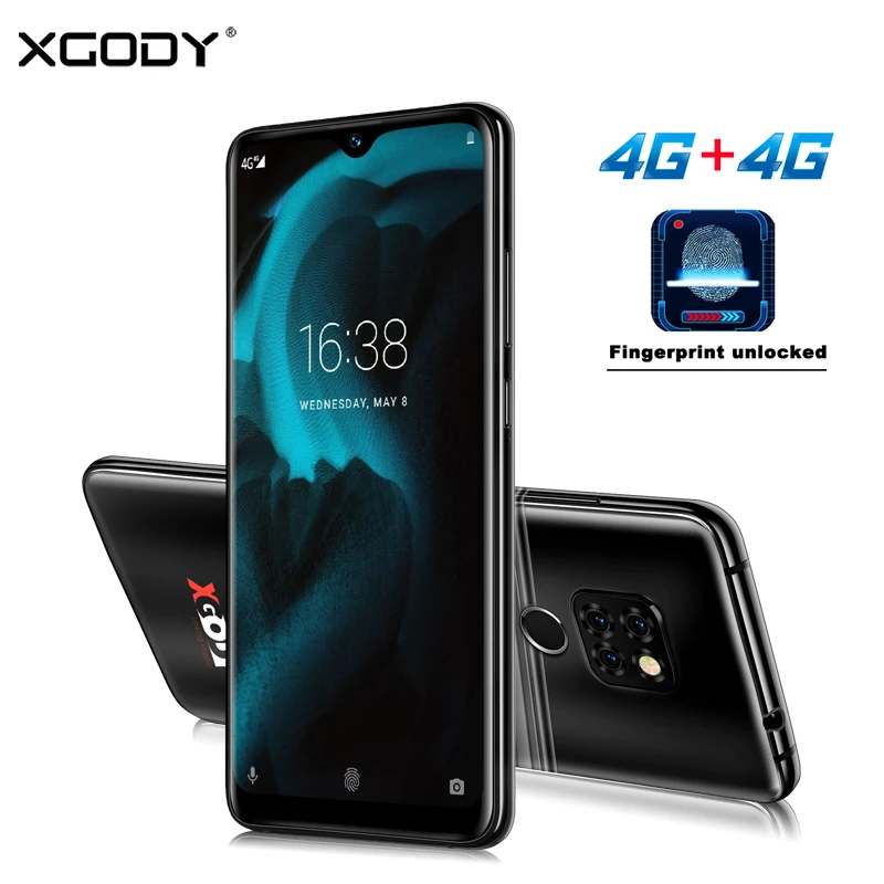 XGODY Dual Sim 4G teléfono móvil Android 9,0 de 6,26 \