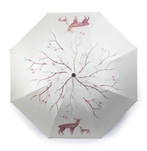 

Deer sun umbrella animal umbrella