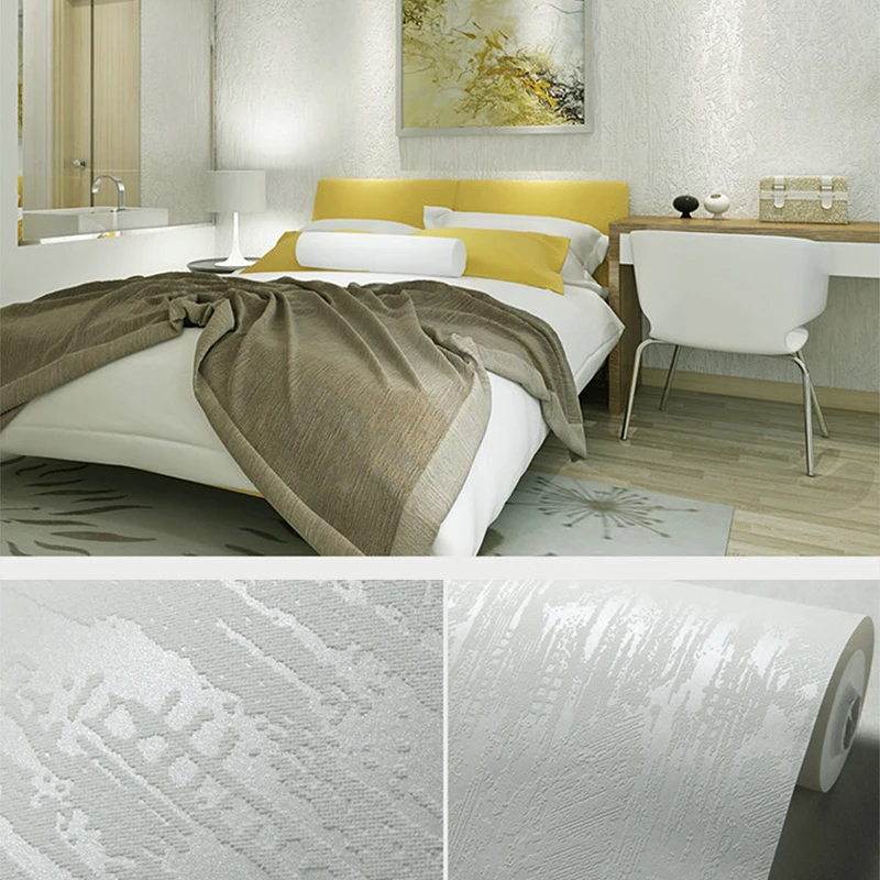 Modern Minimalist Luxury Embossed Horizontal Striped Wallpaper Living Room Sofa Wall Decor Design Grey Stripe Wall Paper Rolls