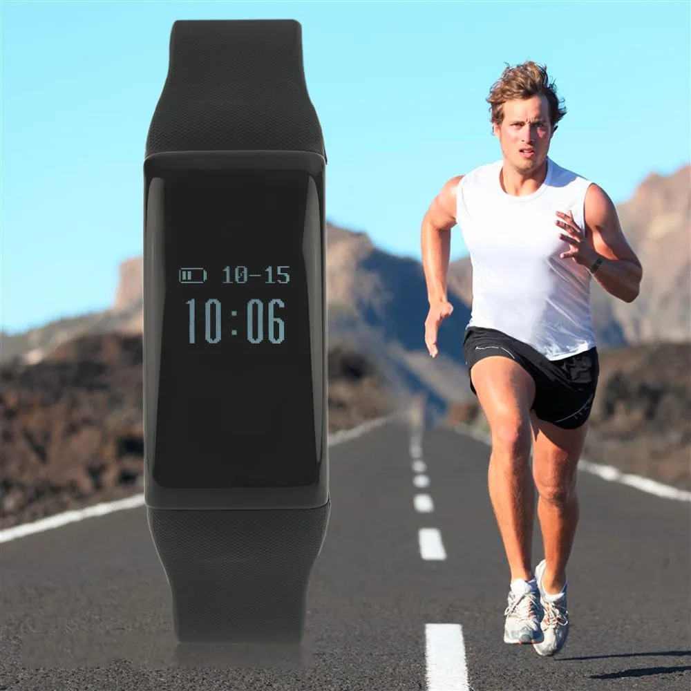 Multifunctional Smart Intelligenct Heart Rate Sleep Monitoring Fitness Bracelet Wristband For Android For IOS