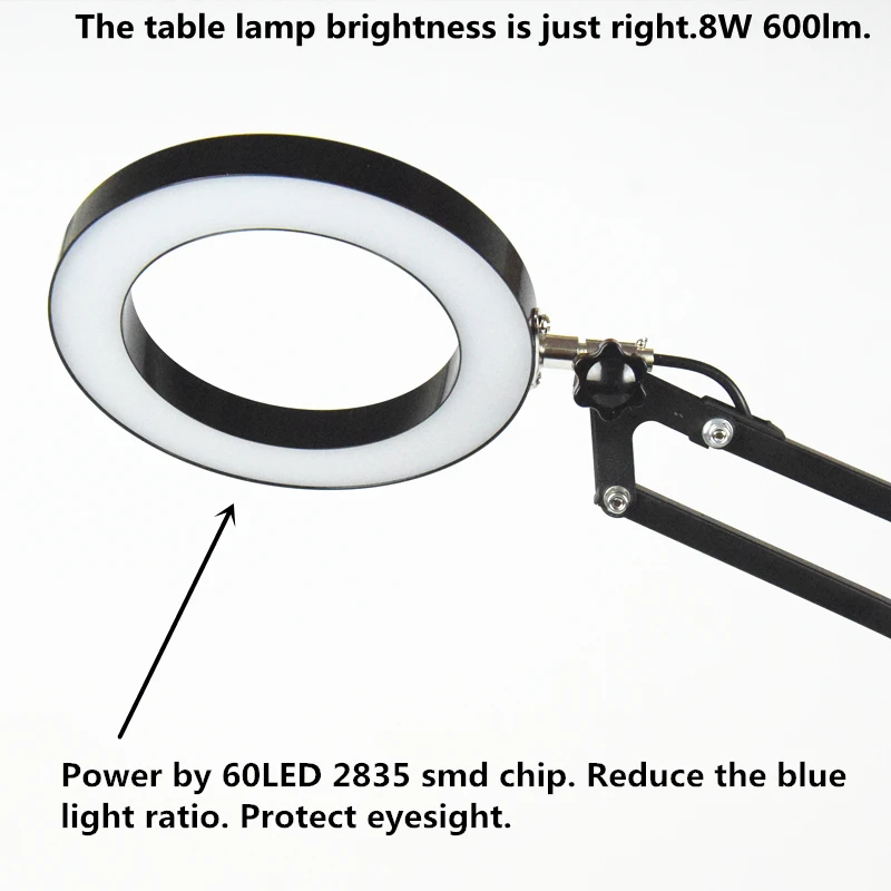 AIFENG 8 W 600LM светодиодные настольные лампы USB dc 5 v luminaria Настольная лампа для чтения
