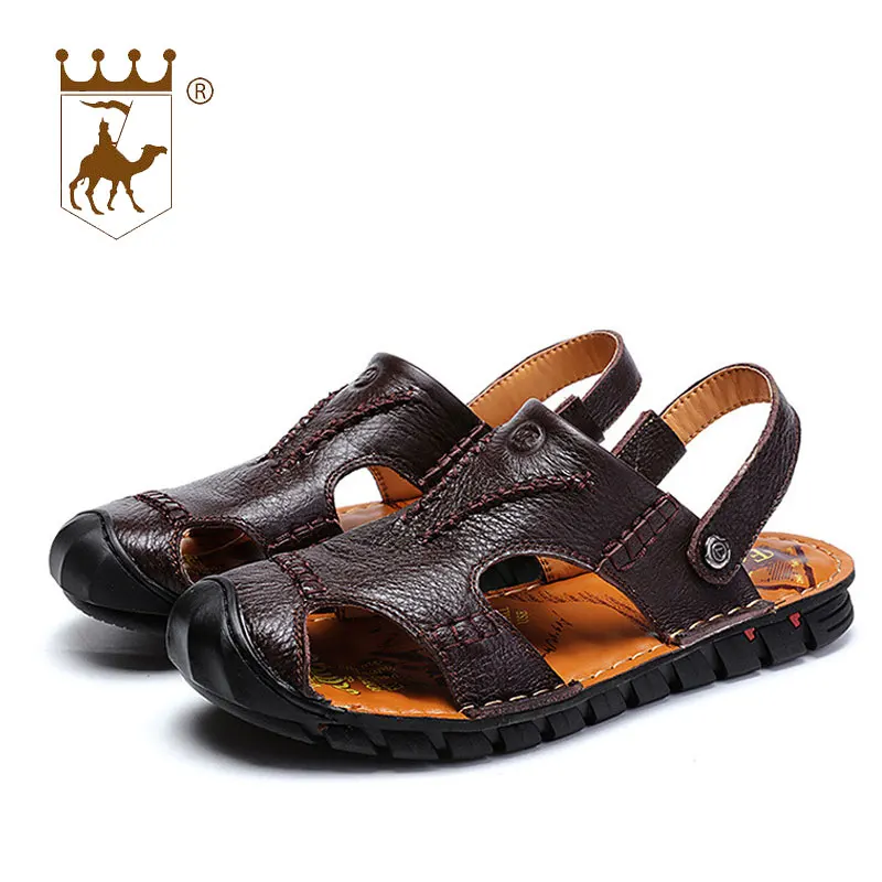 open toe shoes men