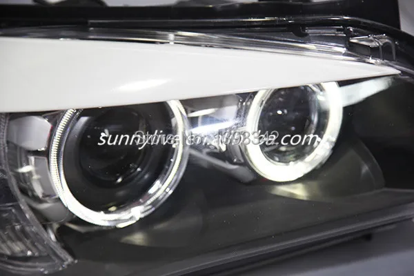 Для BMW X1 головной светильник angel eyes 2009- year DEPO