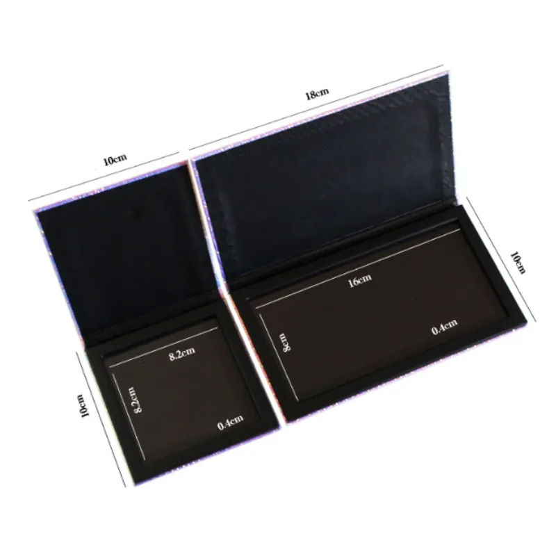 

1 Pc High-grade Mermaid Eye Shadow Magnet Empty Disk Case Pans Eyeshadow Brushes Pigment Aluminum Palette Pans Refillable Tools