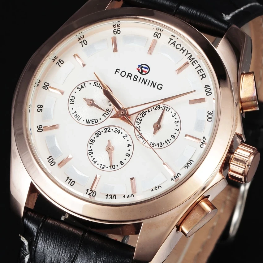 Best Selling Men's Watches 6 Hands Multifunction Automatic Watch Men