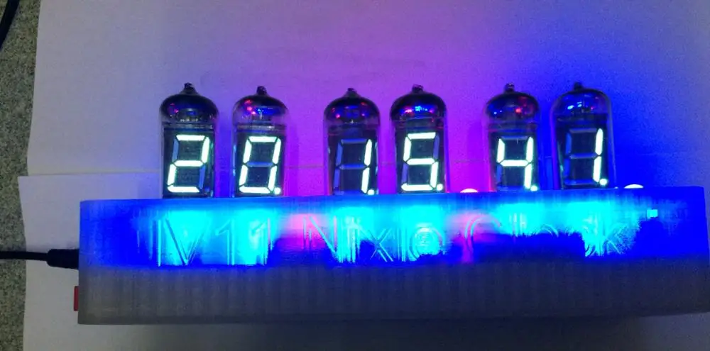 NB-11 DIY флуоресцентная трубка часы IV-11 комплект VFD трубка комплект светящаяся трубка флуоресцентная трубка