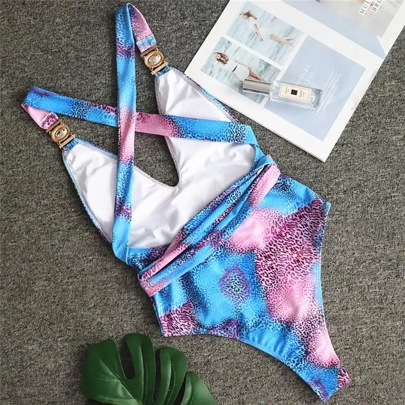 Женский купальник бикини Misswim бандажный с v образным вырезом сексуальные