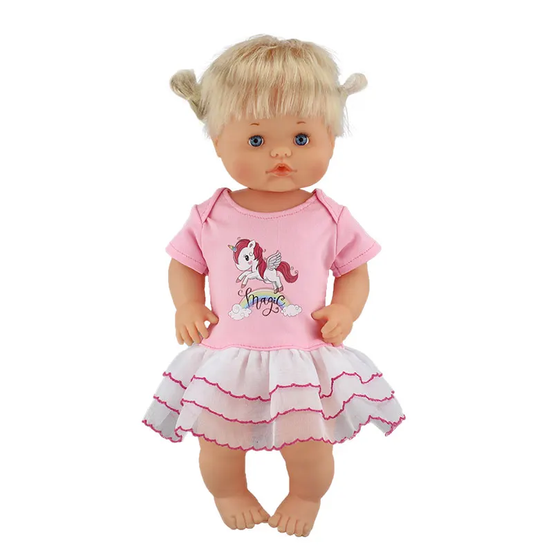 Новая мода платье подходит для 42 см Nenuco кукла 17 дюймов куклы Одежда и аксессуары