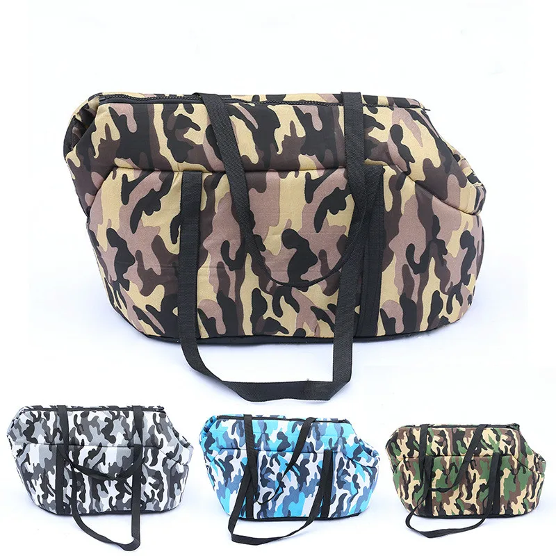 HJKL Fashion Camo Pet Carrier Cat Puppy Small Animal Dog Carrier Sling