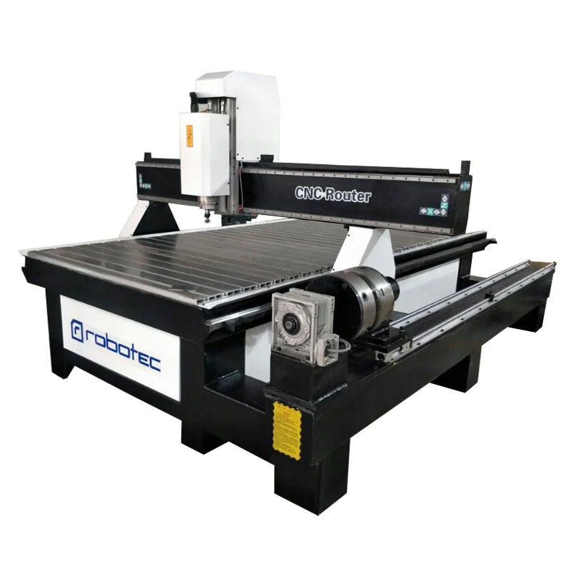 

1325 big size 4 axis cnc milling machine 3d cnc engraving cutting machine with T-slot working table 4 axis cnc router price