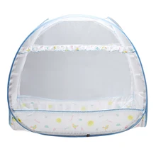 160x80x90 см детские постельные принадлежности кроватка детская москитная сетка кровать складная всплывающая Анти Москитная палатка с двойными открытыми дверями-синий розовый