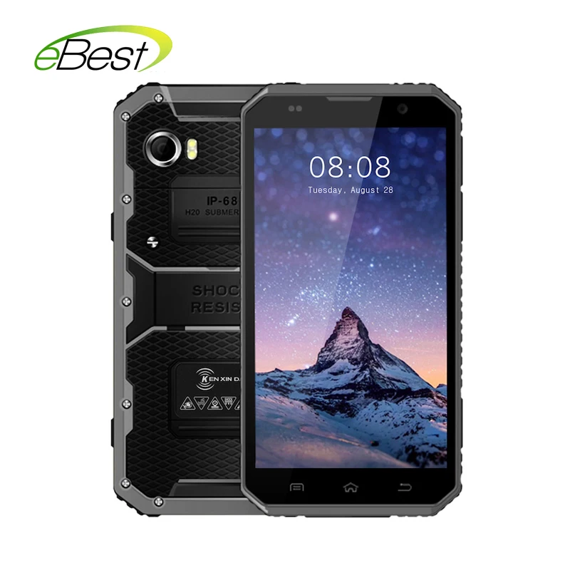 

Original Kenxinda Proofing W9 IP68 Waterproof smartphone 4000mAh 2GB RAM 16GB ROM 6.0 inch android 5.1 MTK6753 Octa Core phone