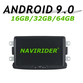 

High configuration Octa Core Android 9.0 Car GPS For RENAULT Duster Sandero navigation Radio bluetooth 64GB large memory