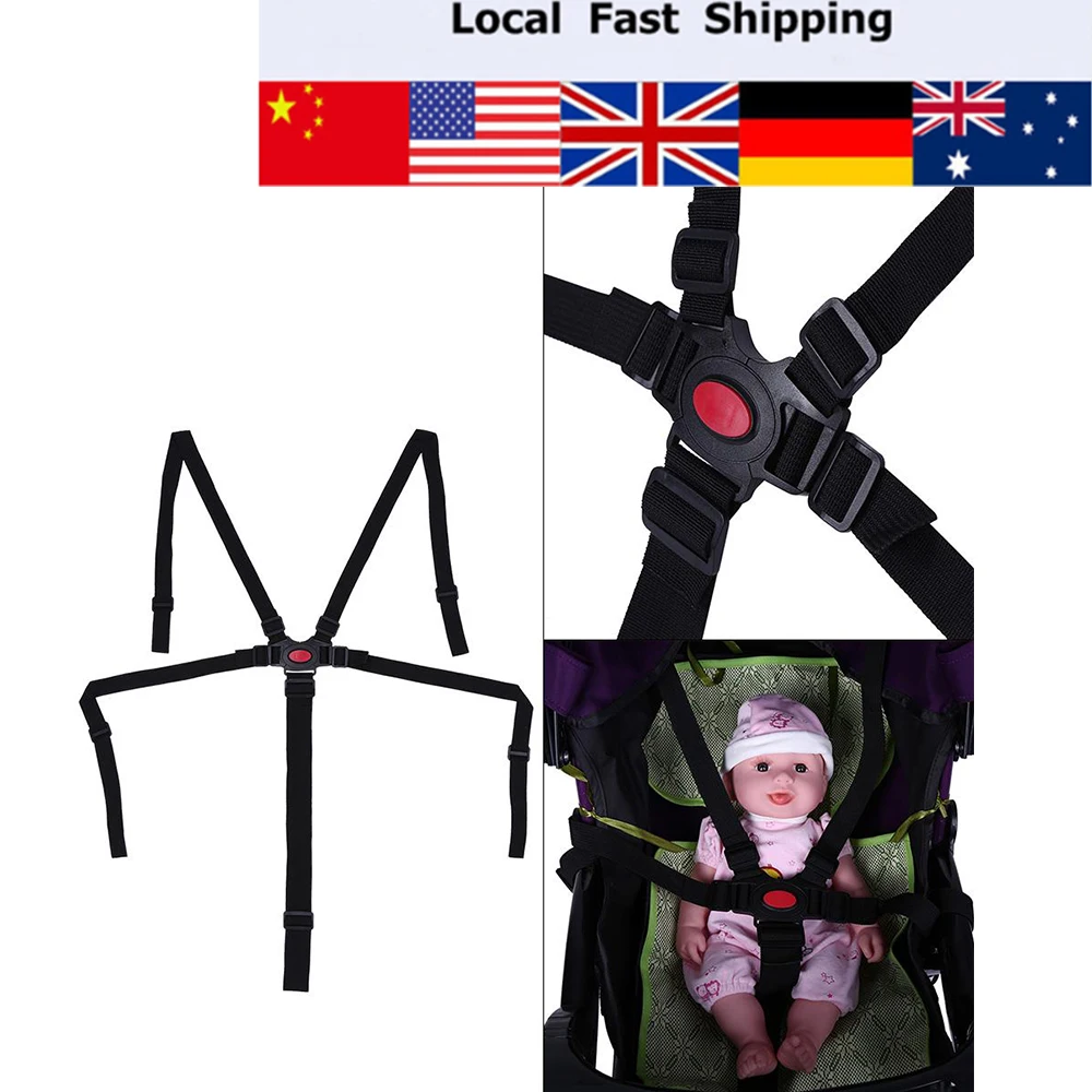 Baby Stroller Accessories Adjustable Safety Belt Baby Chair Safety