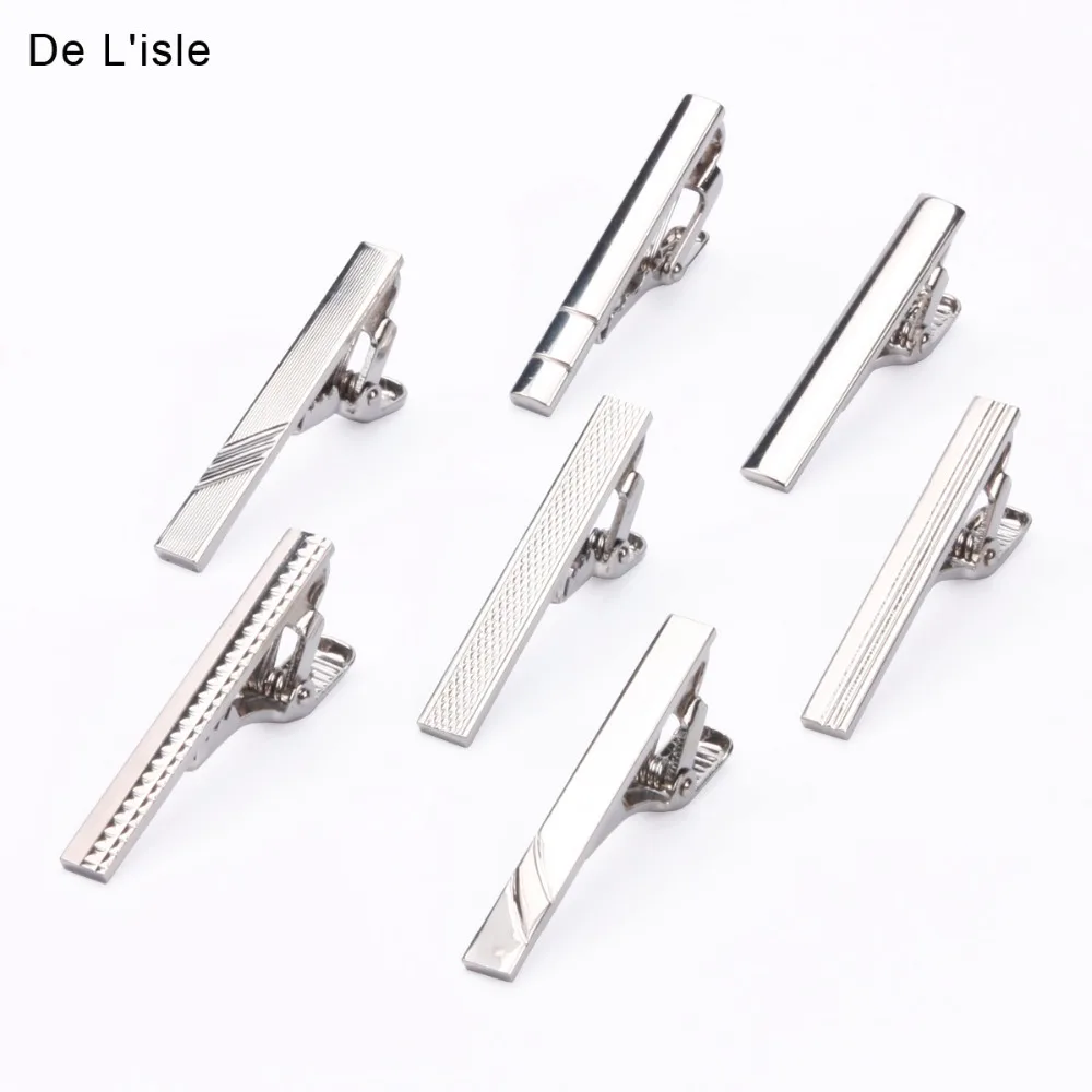 

Fashion High Quality Narrow Slim Tie Clip Pin Metal Clasp Skinny Necktie Bar Clamp Casual Business Party