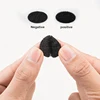 100Pairs Self Adhesive Tape dots 10/15/20/25/30mm White Black glue on Hooks Loops Sticker strong Nylon waterproof Adhesive boob ► Photo 2/5