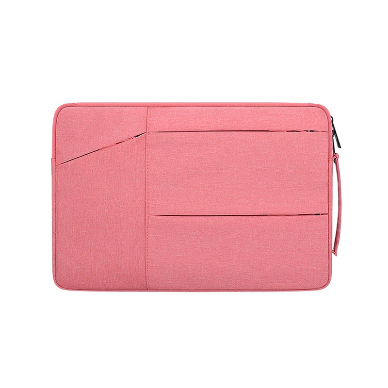 Сумка для ноутбука 14 13 15 дюймов чехол для ноутбука Macbook Air 13 рукав для ноутбука портативный портфель 15,6 Сумка для планшета - Цвет: Pink