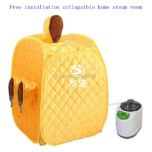 Размер: 85X85X105 см портативная безвоздушная ткань спа-ванна домашняя Складная Паровая сауна двигатель 220 В