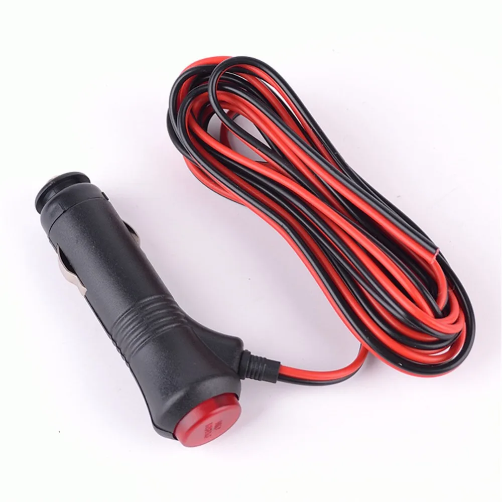 1 шт 12V 24V автомобильный прикуриватель Мощность штекера с 10A предохранитель