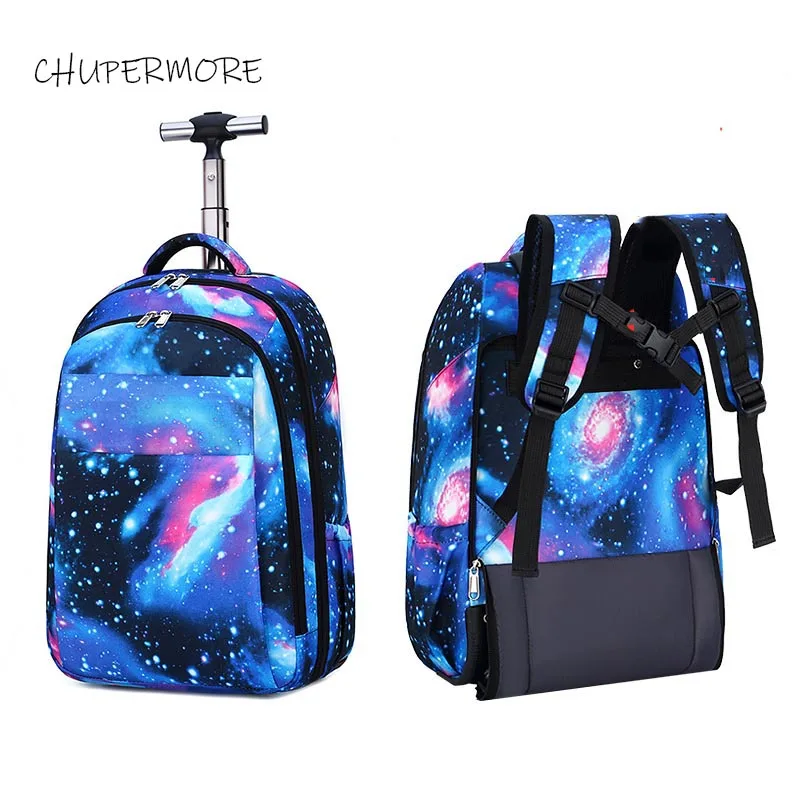 

Fashion Multifunction Shoulder Travel Bags Waterproof Rolling Luggage Men Business Suitcase Wheels 18 inch Women Cabin Trolley