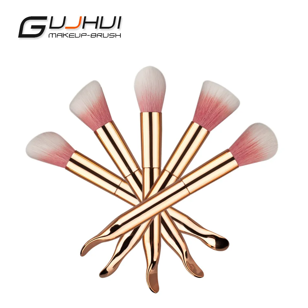 

makeup brushes maquiagemmakeup brushes cepillo brosses 2017 5PCS Make Up Foundation Eyebrow Eyeliner Blush Cosmetic MAY29