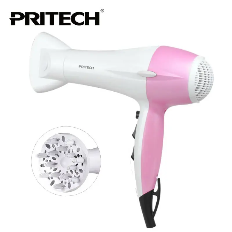 PRITECH Brand Hair Dryer Professional DC Motor Best Hair Dryer Big Power Silent Hair Dryer With Diffuser 775 dc motor power motor 12v13000 big model