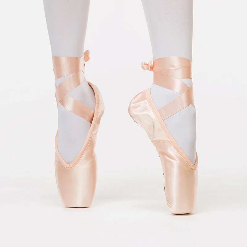 Sansha/женские балетки для девочек; мягкая обувь с двойной подошвой «шепот», с спокойным носком; профессиональная обувь для танцев с силиконовым носком; 609HSL