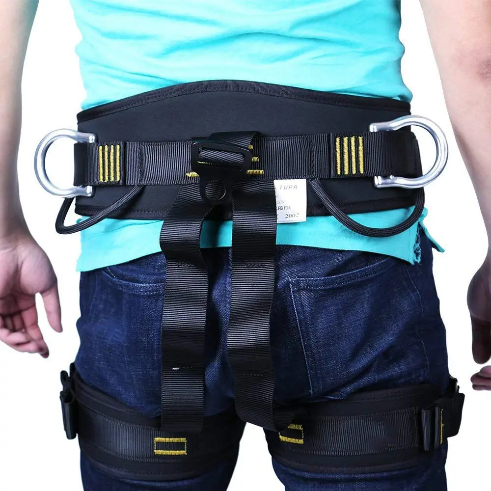 

New Sale Climbing Harness Safety belt Equipment Mountaineering Rescue Rappelling