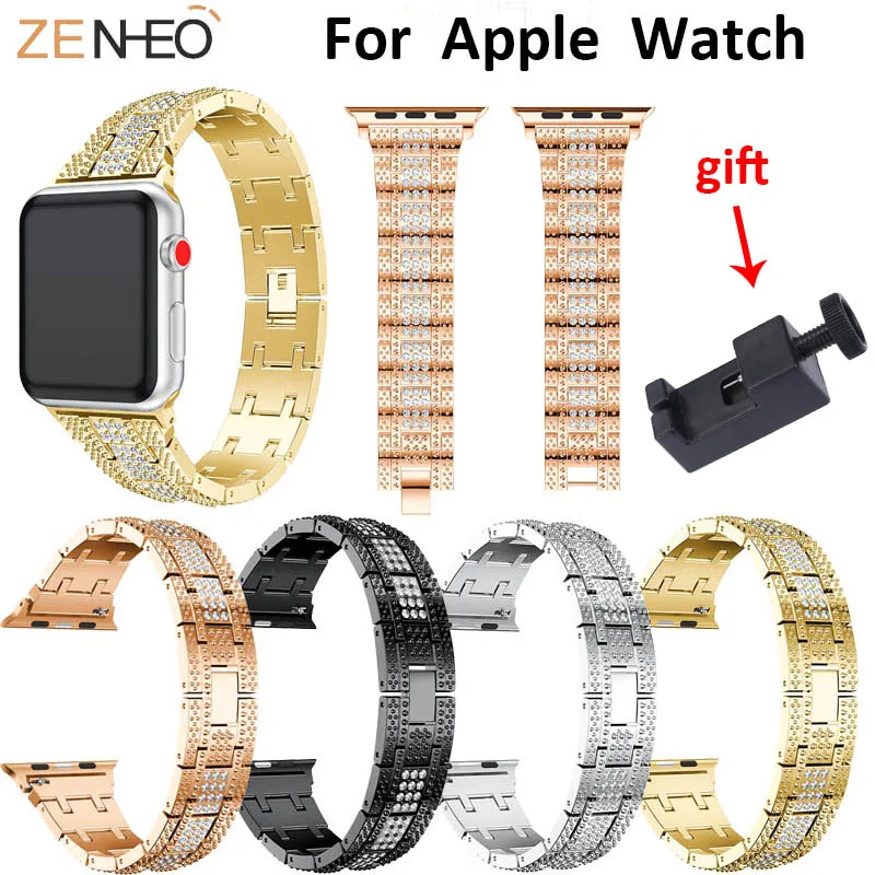 Ремешок для Apple Watch серии группа 4/3/2/1 38 мм 40 мм 42 мм 44 мм Браслет для Apple браслеты для наручных часов с регулируемой инструмента
