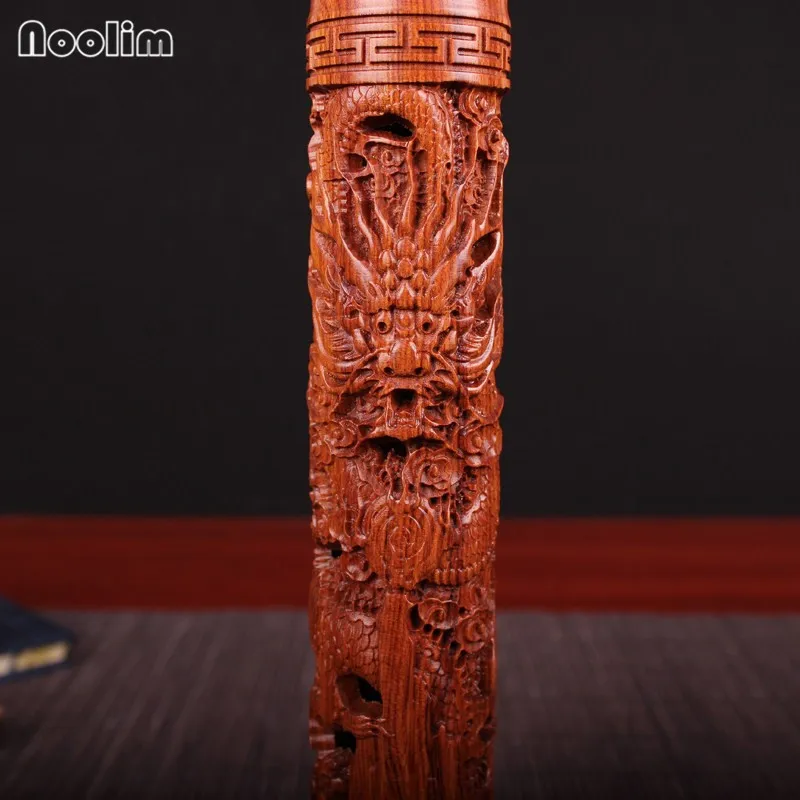 NOOLIM эбеновая деревянная скульптура дракона палочки с ладаном курильница ручной