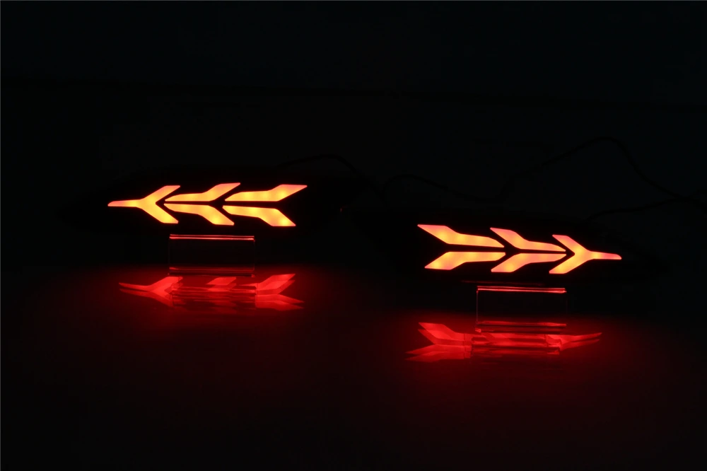 Многофункциональный светодиодный светильник заднего бампера, отражатель противотуманной фары, тормозной светильник, сигнальный светильник поворота для Honda HRV HR-V