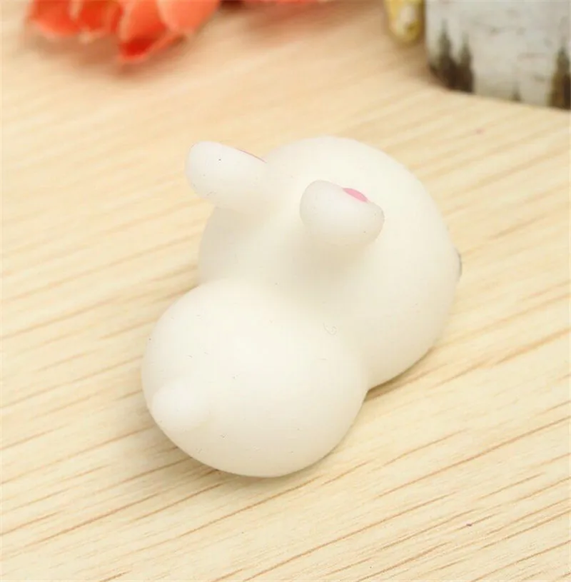 Kawaii Милая крольчиха мягкий при нажатии для снятия стресса Reliever игрушка подарок декор медленно поднимающиеся ручки для тренировки мышц