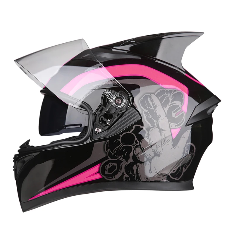Мотоциклетный шлем AIS шлемы для мотокросса полностью лицевые Capacete Casco Moto с
