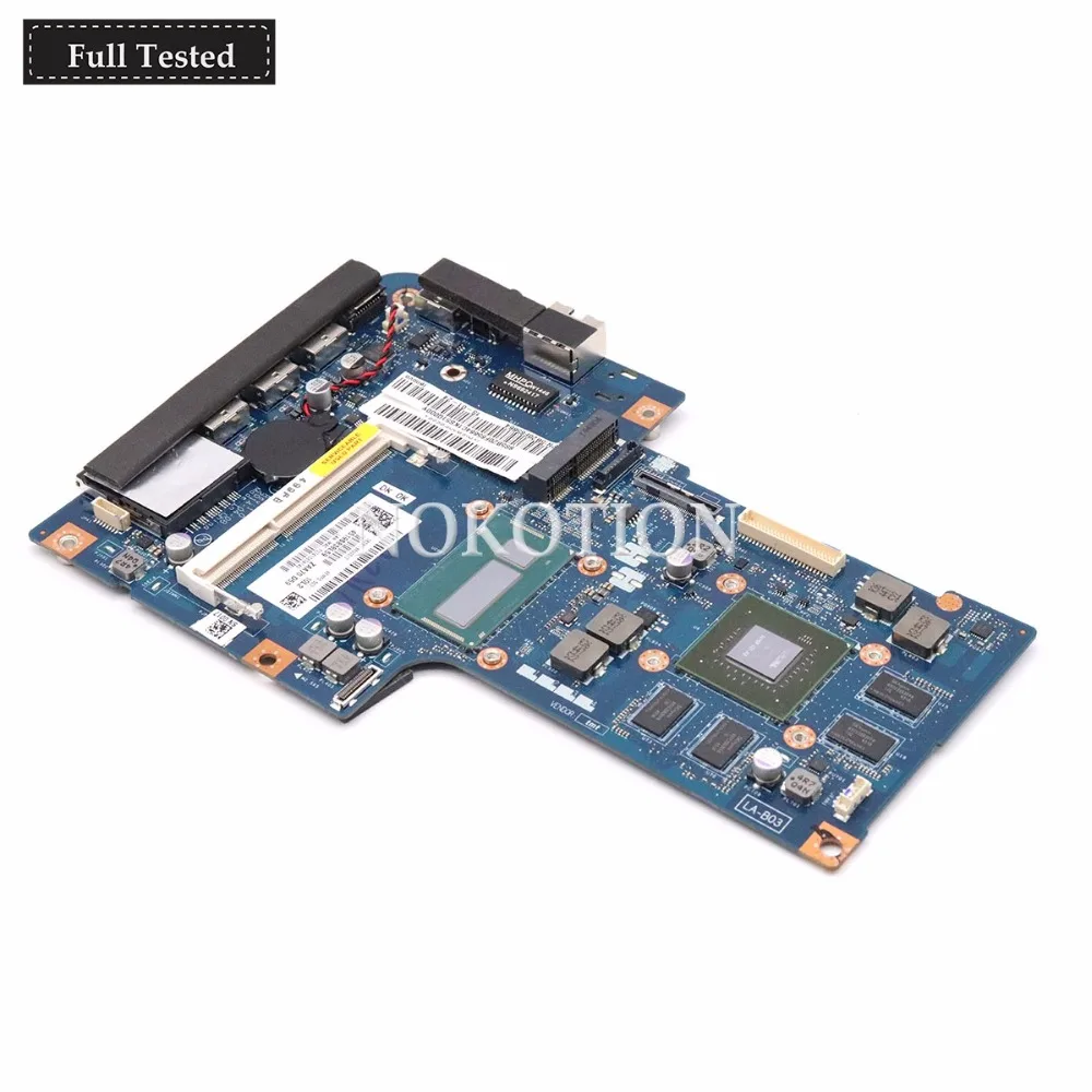 NOKOTION 5B20F65664 ZAA50 70 LA-B031P Main Board For Lenovo A740 All-In-One AiO 27 Inch Laptop Motherboard I7-4558U CPU GT850M NOKOTION 5B20F65664 ZAA50 70 LA-B031P Main Board For Lenovo A740 All-In-One AiO 27 Inch Laptop Motherboard I7-4558U CPU GT850M