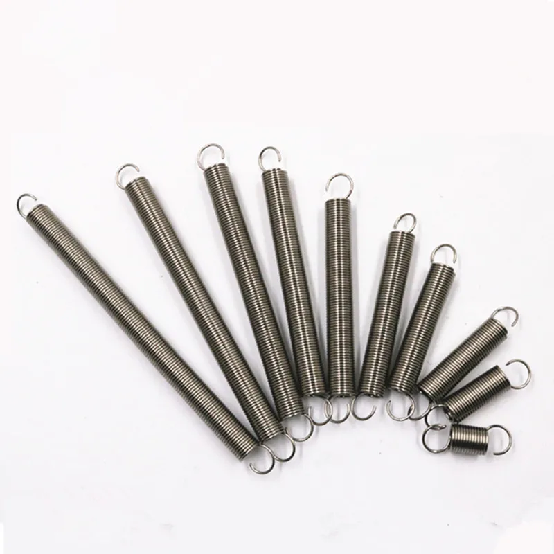 Good Quality Steel Small Tension Extension Spring with Double Hooks, 1