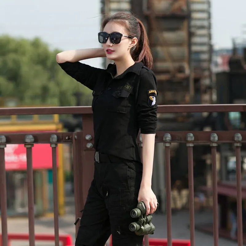 Новые женские военные футболки, повседневные армейские тактические Футболки с длинным рукавом, хлопковые футболки