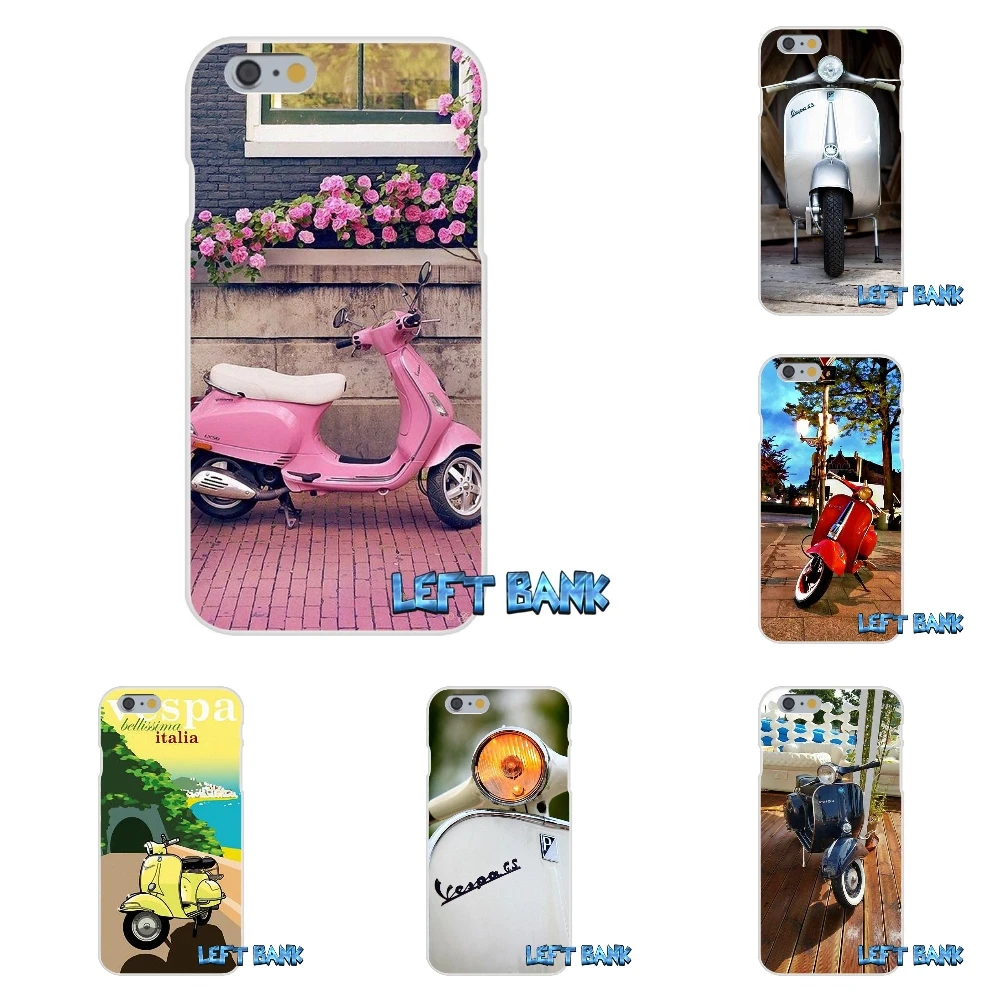 vespa scooter motorcycle Soft Silicone Transparent Cover Case For Huawei P Smart Mate Honor P8 P9 P10 P20 Lite Pro Plus 2017 | Мобильные