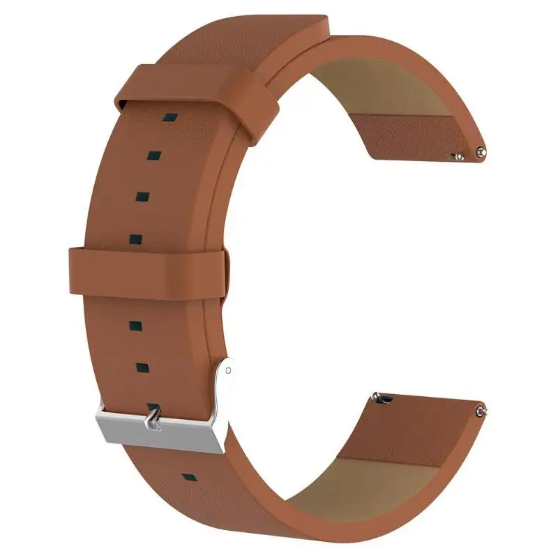 22 см Высокое качество кожаный ремешок для Fitbit Versa Lite/Versa/Blaze умные часы наручные часы браслет для мужчин для женщин