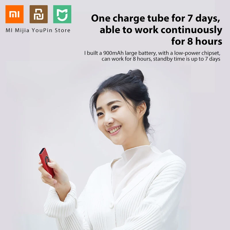 Новейший Xiaomi Mijia переводчик Pro Путешествия исследования работа 15 языков microsoft перевод двигатель 7 дней в режиме ожидания 8H перевод