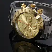 Men's Automatic Watches Top Luxury Brand Gold Black watch relogio automatic masculino Day Date Watch Clock Male famous Watch