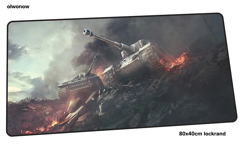 World of Tanks коврик для мыши 80x40 см Красивые коврики для мыши лучшие игровой коврик для компьютерной мыши, настоящий персонализированные коврики для мыши Клавиатура ПК накладка